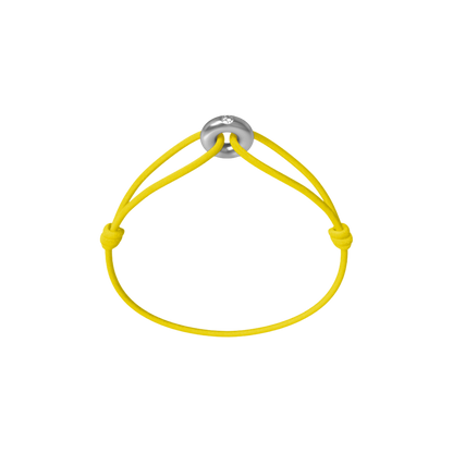 Mini Silver Soho Diamond Cord Bracelet