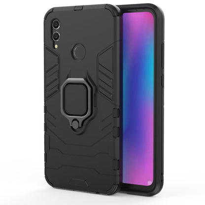 PC + TPU Shockproof Protective Case with Magnetic Ring Holder for Huawei Honor 10 Lite