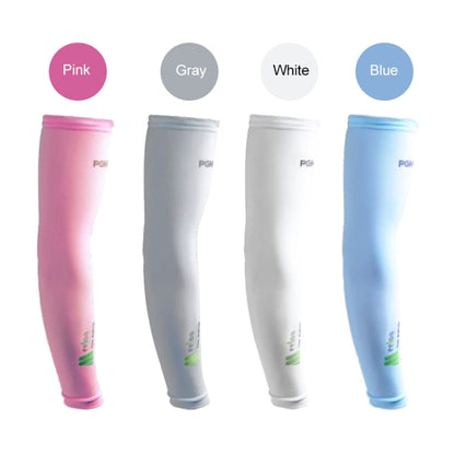 PGM Golf Ice Silk Sunscreen Sleeve for Men and Women (Color:Pink Size:XXL), M, L, XL, XXL