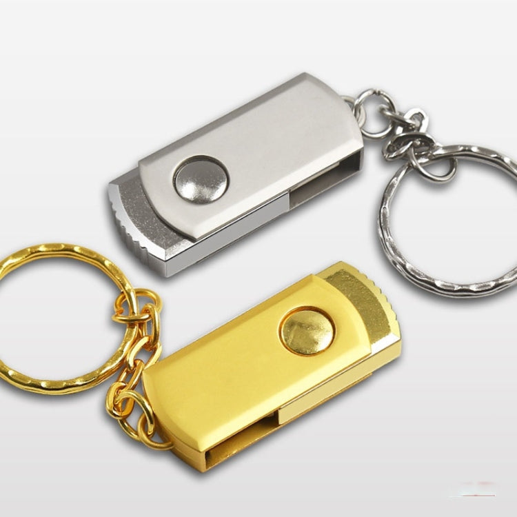 MicroDrive 64GB USB 2.0 Creative Personality Metal U Disk with Keychain, 64GB