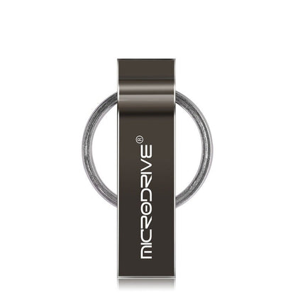 MicroDrive 4GB USB 2.0 Metal Keychain U Disk, 4GB