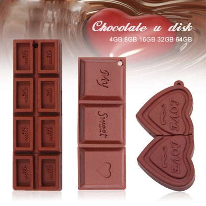 MicroDrive 4GB USB 2.0 Creative Chocolate U Disk, 4GB