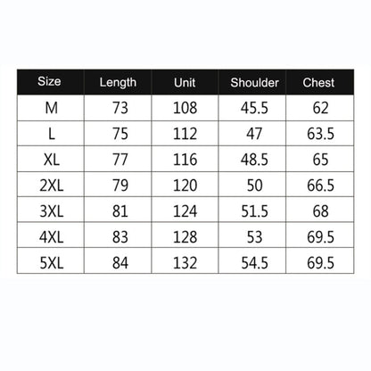 Men Long Style Warm Cotton Clothing, M, L, XL, XXL, XXXL, XXXXL, 5XL