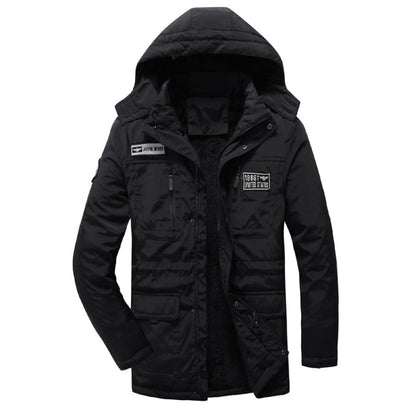 Men Long Style Warm Cotton Clothing, M, L, XL, XXL, XXXL, XXXXL, 5XL