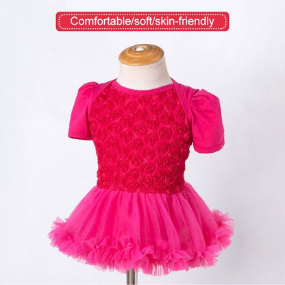Compound Rose Dress Two-piece Baby Romper Tutu Skirt, 59, 66, 73, 80