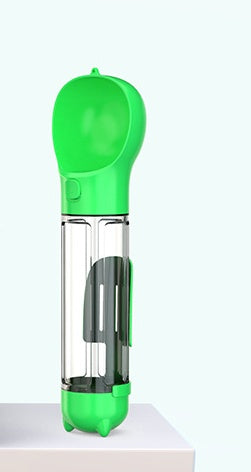 4 in 1 Pet Multi-functional Water Bottle Capacity: 300ml - 500ml
