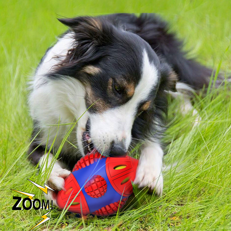 TUGME Space Capsule Rubber Puzzle Interactive Dog Toy