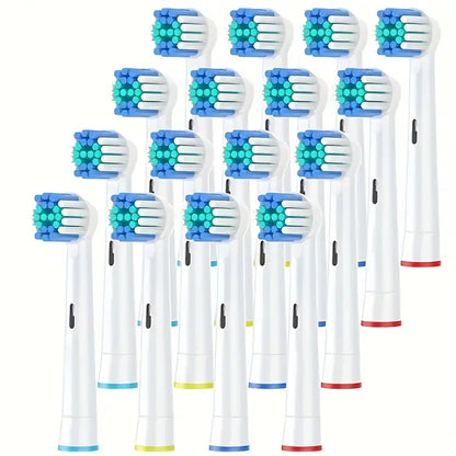 Pack of 16 oral\ b Professional Electric Toothbrush Heads Replacement, for Oral-B 7000/Pro 1000/9600/5000/3000/8000 Adult White, 1pc (16 Pack)