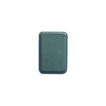 For Magsafe Magnetic Luxury Leather Card Holder Wallet Case For 14 Pro Max 13 12 Phone Bag Adsorption Accessories Cover