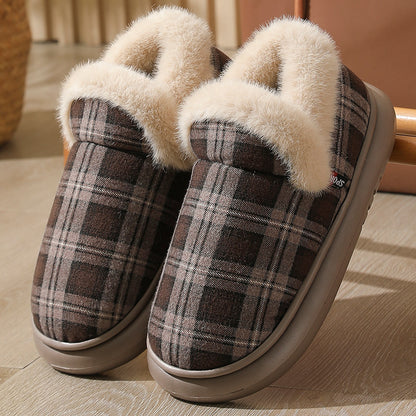 New Ankle Wrap Cotton Shoes Men And Women