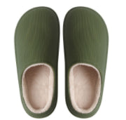 Women's platform outdoor cotton slippers