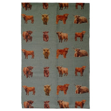 Animal Printed Rug Highland Cow Modern Non-Slip Soft Durable Floor Rug for Living Room Bedroom Hallway & Office by OLIVIA ROCCO