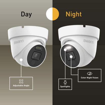 Swann 4K Wired DVR CCTV Add-On Dome Camera