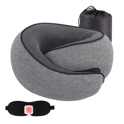 Travel Pillow Neck Pillow Memory Foam Neck Pillow Airplane, Portable Travel Pillows For Airplanes Offices And Cars Travel Neck Pillow Soft Neck Pillow For Traveling