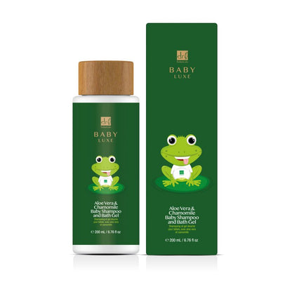 Baby Lux Shampoo and Bath Gel, Body Oil and Milk