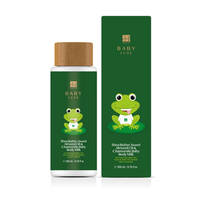 Baby Lux Shampoo and Bath Gel, Body Oil and Milk