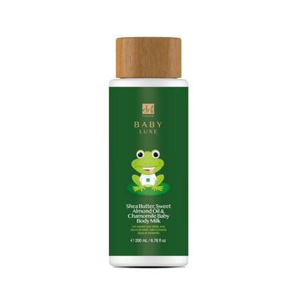 Baby Lux Sweet Almond Oil & Chamomile Baby Body Milk 200ml