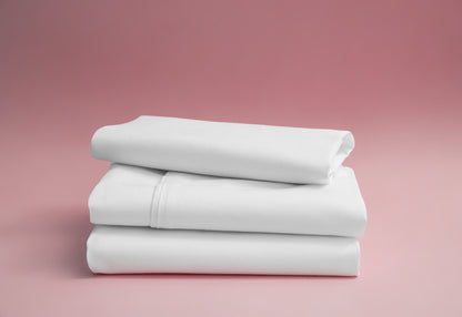 Basics Super Soft Durable Fitted Sheet High-Quality Indus Valley Cotton Linen Elasticated for Perfect Fit Multiple Sizes and Colours OEKO-TEX Certified Bedding by OLIVIA ROCCO