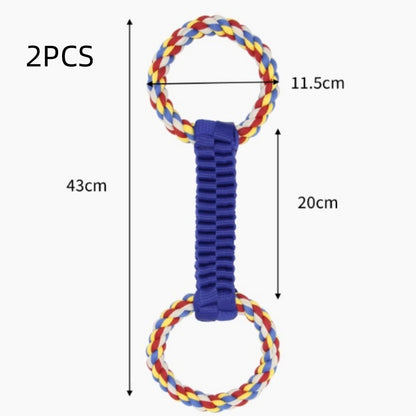 TUGME Dog Tug-of-war Toy Interactive Tooth Cleaning String