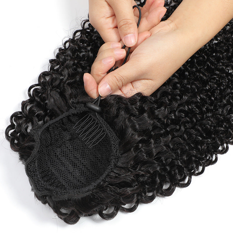 Women’s Natural Colour Human Hair Ponytail Wig