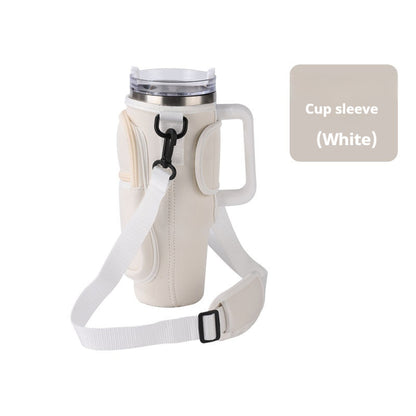 Cup Cover Car Handle Cup Cup Cover Crossbody Strap