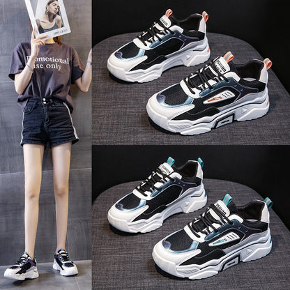 Mesh Surface Running Sports Shoes Trifle Bottom