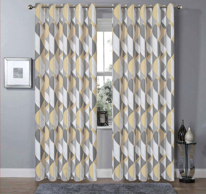 Blackout Thermal Curtains with Check and Marble Design Energy Saving Light Blocking Panels Multiple Sizes and Colours by OLIVIA ROCCO
