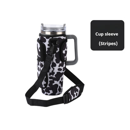 Cup Cover Car Handle Cup Cup Cover Crossbody Strap