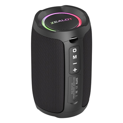Fanatic S49 New Wireless Bluetooth Speaker Subwoofer Mini Speaker Waterproof Portable Outdoor With Light