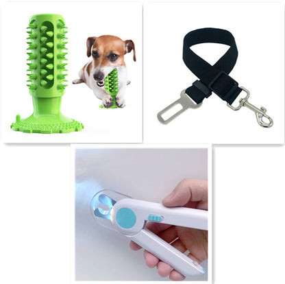 TUGME Teeth Cleaning Dog Toothbrush Sucker Molar Stick Dog Bite Toy
