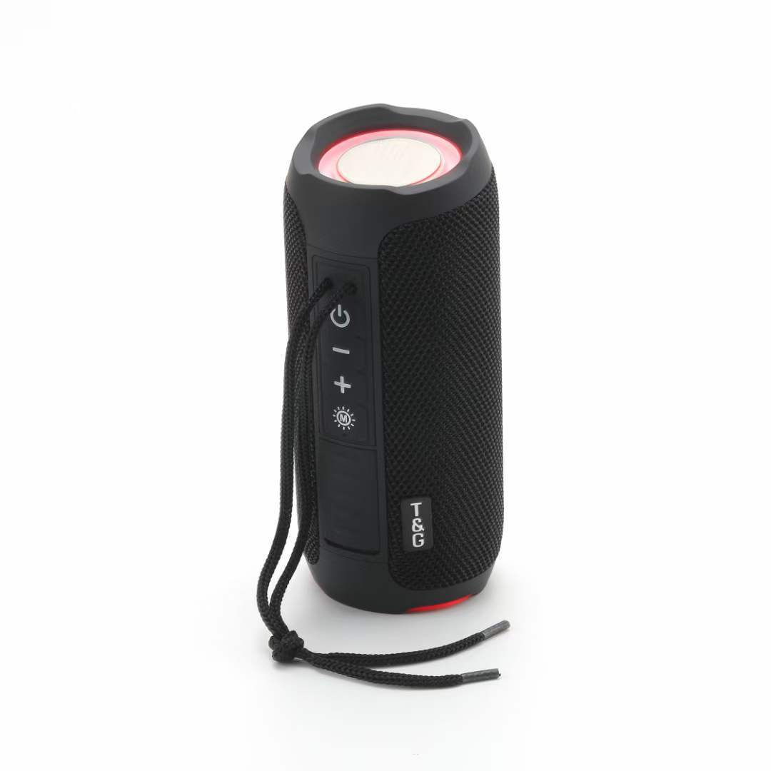 Portable Led Waterproof Bluetooth Speaker With Card