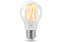 4lite WiZ Connected A60 Filament Clear WiFi LED Smart Bulb - E27 Large Screw