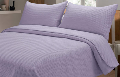 Capri Embossed Luxury Bedspread Set with Quilted Throw & Duvet Elegant Premium Bedding with Matching Pillow Shams Multiple Colours for Home Decor & Gifts by OLIVIA ROCCO
