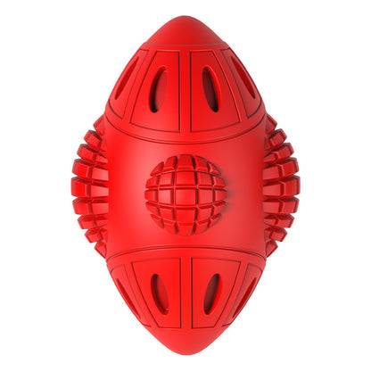 TUGME Space Capsule Rubber Puzzle Interactive Dog Toy