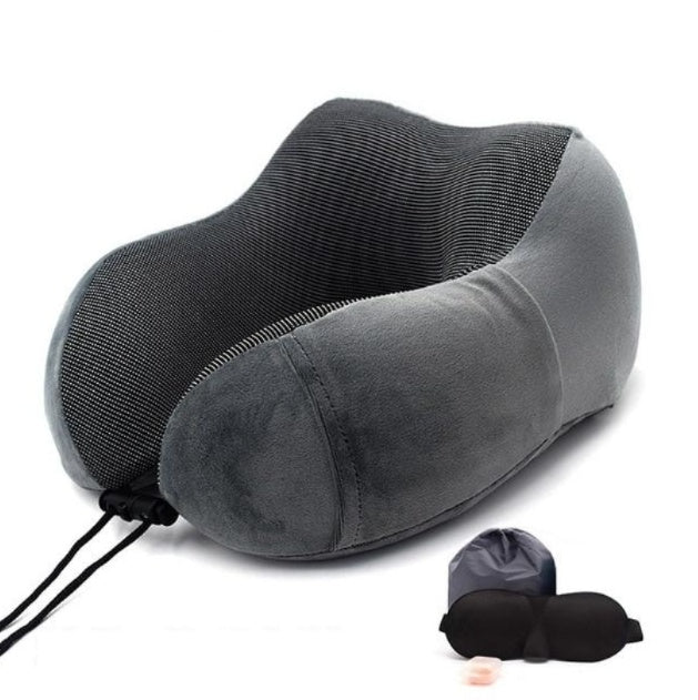 Memory Foam Magnetic Stripe U-Shaped Pillow