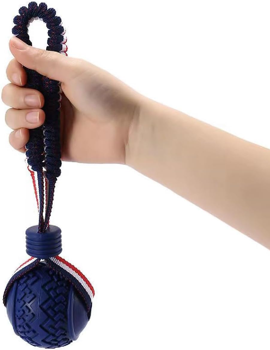 Dog Ball With Rope Toy Ball On A Rope Dog Toy For Medium And Small Dog Tough Rope Toy Non Toxic And Durable Dog Balls Toys