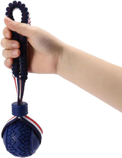 Dog Ball With Rope Toy Ball On A Rope Dog Toy For Medium And Small Dog Tough Rope Toy Non Toxic And Durable Dog Balls Toys