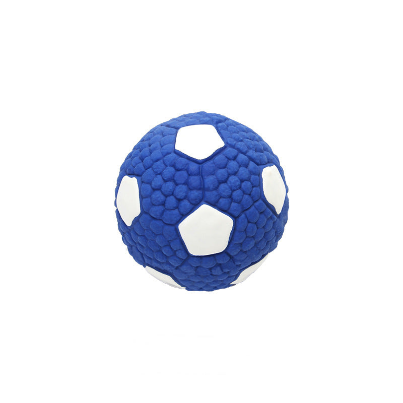 TUGME Dog toy bite-proof teeth molar latex toy ball pet interactive sound training ball pet supplies
