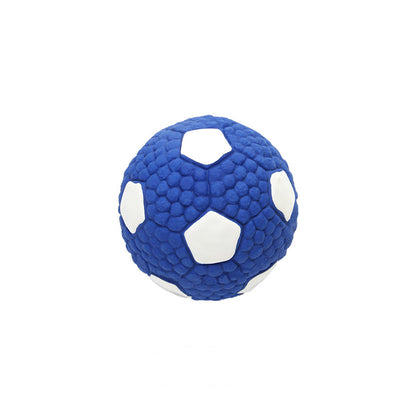 TUGME Dog toy bite-proof teeth molar latex toy ball pet interactive sound training ball pet supplies