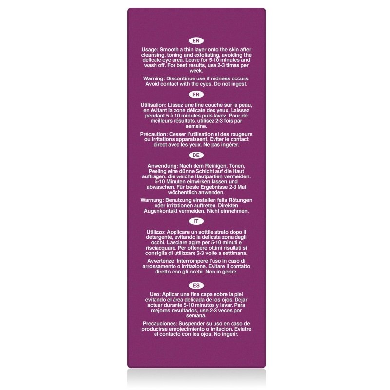 Charcoal Superfood Mattifying Face Mask 30ml