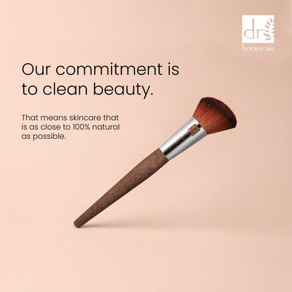 Coffee Ground Blush Brush