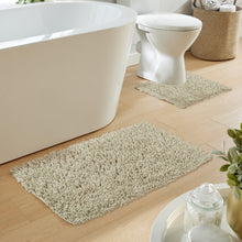 Como 2 Piece Natural Bath Mat & Pedestal Set Non-Slip Super Absorbent Cotton Bathroom Mats by OLIVIA ROCCO