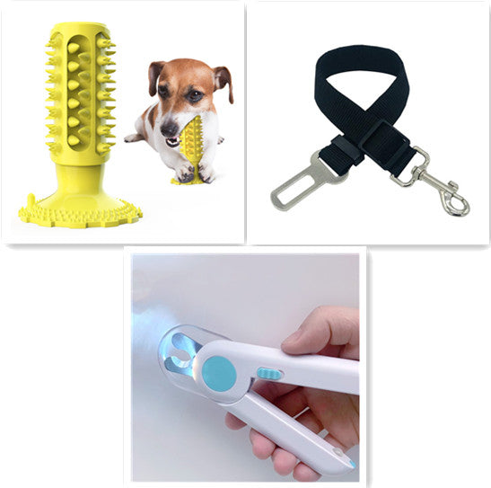 TUGME Teeth Cleaning Dog Toothbrush Sucker Molar Stick Dog Bite Toy