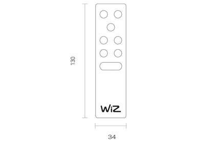 4lite WiZ Connected WiFi Remote