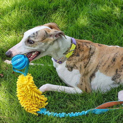 TUGME Cord Teether Bends And Hitches Bite-resistant Tug-of-war Woven Bends And Hitches Interactive Relieving Stuffy Pet Toy