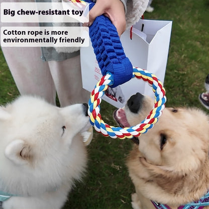 TUGME Dog Tug-of-war Toy Interactive Tooth Cleaning String