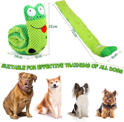 TUGME Squeak Dog Toys Stress Release Game For Boredom Dog Puzzle Toy IQ Training Snuffle Toys Foraging Instinct Training Suitable For Small Medium And Large Dogs