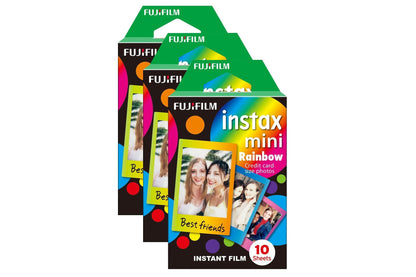 Fujifilm Instax Mini Instant Photo Film - Rainbow