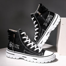 Canvas Shoes, Breathable Thick Sole, Board Shoes, Gaobang Casual Shoes