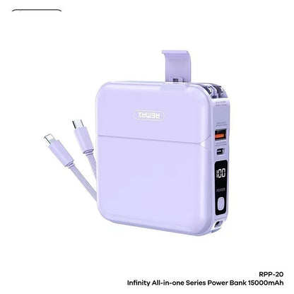 Unbounded Magnetic Power Bank With Plug